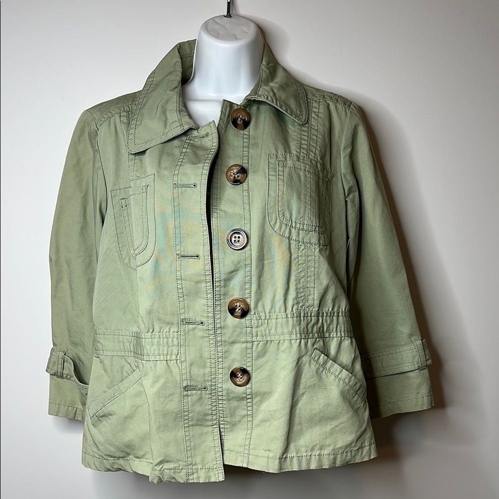 Women  Green Jacket